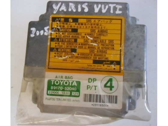Centralina Airbag Toyota Yaris 2005 ca176
